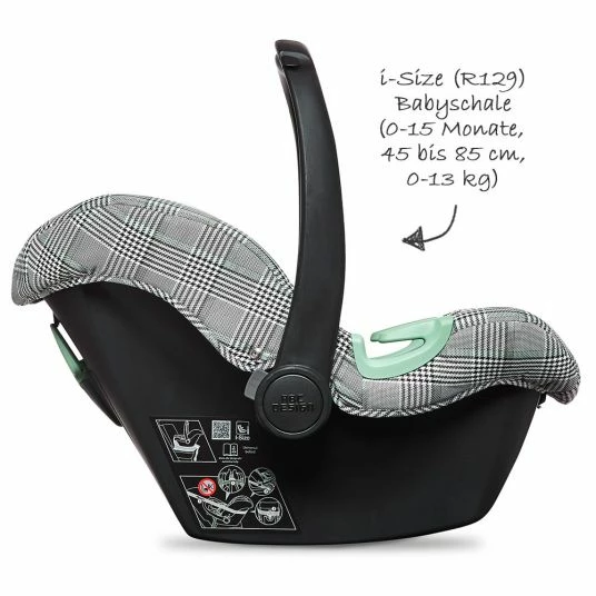 Cheapest π€© ABC Design Babyschale Tulip (Autositz Gruppe 0+) - Fashion Edition - Smaragd β 3 Cheapest π€© ABC Design Babyschale Tulip (Autositz Gruppe 0+) - Fashion Edition - Smaragd β - Image 3