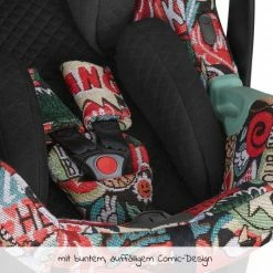 Budget 😀 ABC Design Babyschale Tulip (Autositz Gruppe 0+ / i-Size) - Fashion Edition - Comic - Collection 2022 💯 -Cheap Car Seats Store abc design babyschale tulip autositz gruppe 0 i size fashion edition comic 12001602208 d2