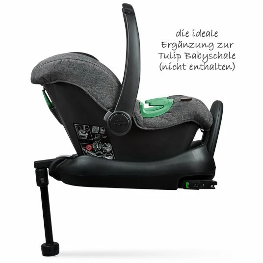 New 👍 ABC Design Isofix Base für Babyschale Tulip (Basis für Autositz) - Black 💯 3 New 👍 ABC Design Isofix Base für Babyschale Tulip (Basis für Autositz) - Black 💯 - Image 3
