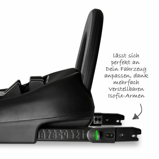 New 👍 ABC Design Isofix Base für Babyschale Tulip (Basis für Autositz) - Black 💯 5 New 👍 ABC Design Isofix Base für Babyschale Tulip (Basis für Autositz) - Black 💯 - Image 5