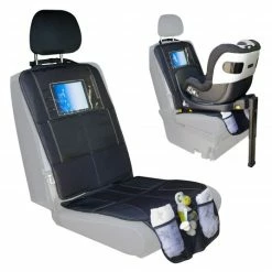 Top 10 💯 Fillikid Autositz-Schutzunterlage für Reboarder mit IPad-Tasche - Schwarz 🔔