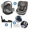 Best deal 😀 Joie 3in1 Reboarder-Set i-Venture Dark Pewter & i-Snug Gray Flannel & Isofix-Basis Advance & Sommerbezug & Polsterschutz - Collection 2022 👏