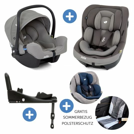 Best deal π Joie 3in1 Reboarder-Set i-Venture Dark Pewter & i-Snug Gray Flannel & Isofix-Basis Advance & Sommerbezug & Polsterschutz - Collection 2022 π 1 Best deal π Joie 3in1 Reboarder-Set i-Venture Dark Pewter & i-Snug Gray Flannel & Isofix-Basis Advance & Sommerbezug & Polsterschutz - Collection 2022 π