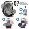 Best Sale 🔔 Joie Babyschale Gemm Gruppe 0+ - ab Geburt bis 15 Monate (ab Geburt - 13 kg) inkl. Sitzverkleinerer & Zubehörpaket - Pebble - Collection 2022 ❤️