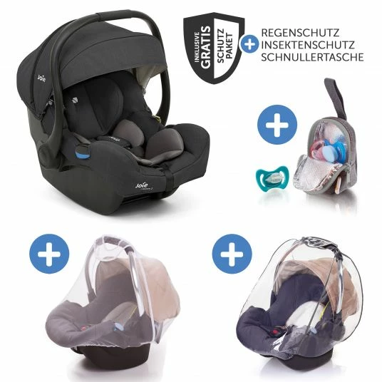 Budget 👏 Joie Babyschale i-Gemm 2 i-Size ab Geburt - 13 kg (70 cm - 85 cm) & Zubehörpaket - Shale - Collection 2022 🎉 1 Budget 👏 Joie Babyschale i-Gemm 2 i-Size ab Geburt - 13 kg (70 cm - 85 cm) & Zubehörpaket - Shale - Collection 2022 🎉