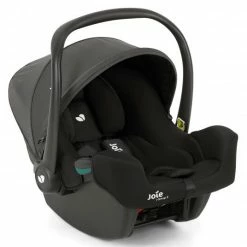 Outlet 👏 Joie Babyschale i-Snug 2 i-Size ab Geburt-13 kg (40 cm-75 cm) inkl. Sitzverkleinerer nur 3,35 kg - Coal - Collection 2022 👍