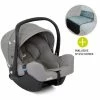 Brand new 💯 Joie Babyschale i-Snug i-Size inkl. Autositz - Schutzunterlage - Gray Flannel - Collection 2022 🤩