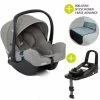 Discount 🛒 Joie Babyschale i-Snug i-Size inkl. i-Base Advance & Autositz - Schutzunterlage - Gray Flannel - Collection 2022 🌟