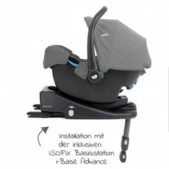 Discount 🛒 Joie Babyschale i-Snug i-Size inkl. i-Base Advance & Autositz - Schutzunterlage - Gray Flannel - Collection 2022 🌟 -Cheap Car Seats Store joie babyschale i snug i size inkl i base advance autositz schutzunterlage gray flannel set 465 d2
