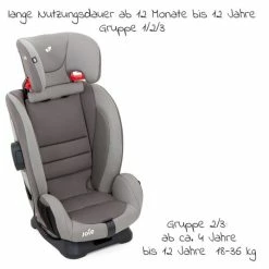 Cheapest 🛒 Joie Kindersitz Fortifi R Gruppe 1/2/3 - ab 9 Monate - 12 Jahre (9-36 kg) - Dark Pewter - Collection 2022 🌟 -Cheap Car Seats Store joie kindersitz fortifi r gruppe 1 2 3 ab 12 monate 12 jahre 9 36 kg dark pewter c1209fadpw000 d5