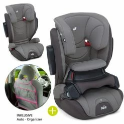 Cheapest 🌟 Joie Kindersitz Traver Shield Gruppe 1/2/3 - ab 9 Monate - 12 Jahre (15-36 kg) inkl. Auto - Organizer - Dark Peweter - Collection 2022 ✔️