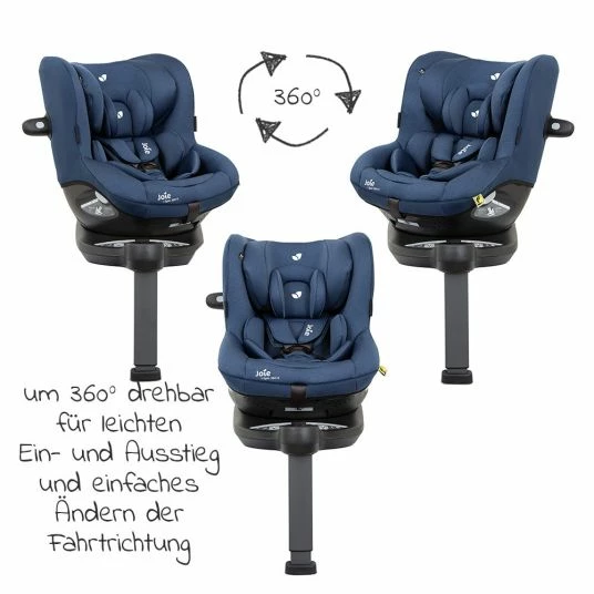 Budget ๐ Joie Reboarder-Kindersitz i-Spin 360 R i-Size - ab Geburt - 4 Jahre (40-105 cm) - Deep Sea - Collection 2022 ๐ 5 Budget ๐ Joie Reboarder-Kindersitz i-Spin 360 R i-Size - ab Geburt - 4 Jahre (40-105 cm) - Deep Sea - Collection 2022 ๐ - Image 5