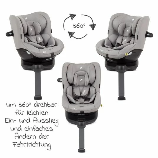 Cheap π€© Joie Reboarder-Kindersitz i-Spin 360 R i-Size - ab Geburt - 4 Jahre (40-105 cm) - Gray Flannel - Collection 2022 π 5 Cheap π€© Joie Reboarder-Kindersitz i-Spin 360 R i-Size - ab Geburt - 4 Jahre (40-105 cm) - Gray Flannel - Collection 2022 π - Image 5