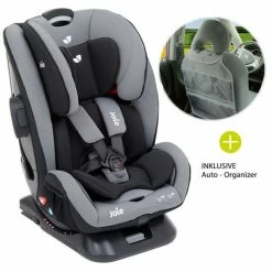 Flash Sale 𧨠Joie Reboarder Kindersitz Verso Gruppe 0+/1/2/3 - ab Geburt - 12 Jahre (ab Geburt - 36kg) inkl. Auto - Organizer - Slate - Collection 2022 π