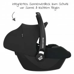 Budget 🌟 Maxi-Cosi Babyschale CabrioFix i-Size ab Geburt-15 Monate (40-75 cm) inkl. Fußsack & Schnullerbox - Essential Black - Collection 2022 🌟 -Cheap Car Seats Store maxi cosi babyschale cabriofix i size ab geburt 15 monate 40 75 cm inkl fusssack schnullerbox essential black set 602 d5