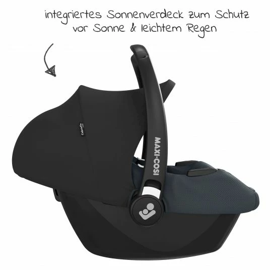 Cheap 👏 Maxi-Cosi Babyschale CabrioFix i-Size ab Geburt - 15 Monate (40-83 cm) inkl. Autositz-Schutzunterlage - Essential Graphite - Collection 2022 😍 6 Cheap 👏 Maxi-Cosi Babyschale CabrioFix i-Size ab Geburt - 15 Monate (40-83 cm) inkl. Autositz-Schutzunterlage - Essential Graphite - Collection 2022 😍 - Image 6