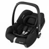 New 👍 Maxi-Cosi Babyschale CabrioFix i-Size ab Geburt - 12 Monate (40-85 cm) Autositz inkl. Sitzverkleinerer, Sonnenverdeck - Essential Black - Collection 2022 😉