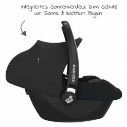 New 👍 Maxi-Cosi Babyschale CabrioFix i-Size ab Geburt - 12 Monate (40-85 cm) Autositz inkl. Sitzverkleinerer, Sonnenverdeck - Essential Black - Collection 2022 😉 -Cheap Car Seats Store maxi cosi babyschale cabriofix i size ab geburt 15 monate 40 83 cm sitzverkleinerer sonnenverdeck essential black 8558672112 d4