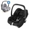 Brand new 🎁 Maxi-Cosi Babyschale CabrioFix i-Size ab Geburt - 15 Monate (40-83 cm) & Zamboo Sommerbezug - Essential Black - Collection 2022 👏