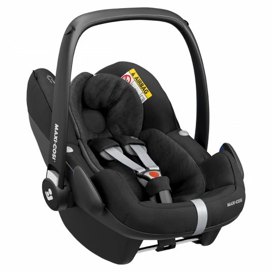 Budget π Maxi-Cosi Babyschale Pebble Pro i-Size ab Geburt-12 Monate (45-75 cm) FamilyFix 3 i-Size Base & Polsterschutz - Essential Black - Collection 2022 π 6 Budget π Maxi-Cosi Babyschale Pebble Pro i-Size ab Geburt-12 Monate (45-75 cm) FamilyFix 3 i-Size Base & Polsterschutz - Essential Black - Collection 2022 π - Image 6