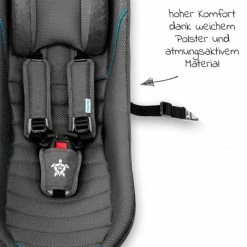 New 🎁 Qeridoo Babyschale für Qeridoo Fahrradanhänger - Dunkelgrau - Collection 2022 🔔 -Cheap Car Seats Store qeridoo babyschale fur qeridoo fahrradanhanger dunkelgrau qbs 20 g d4