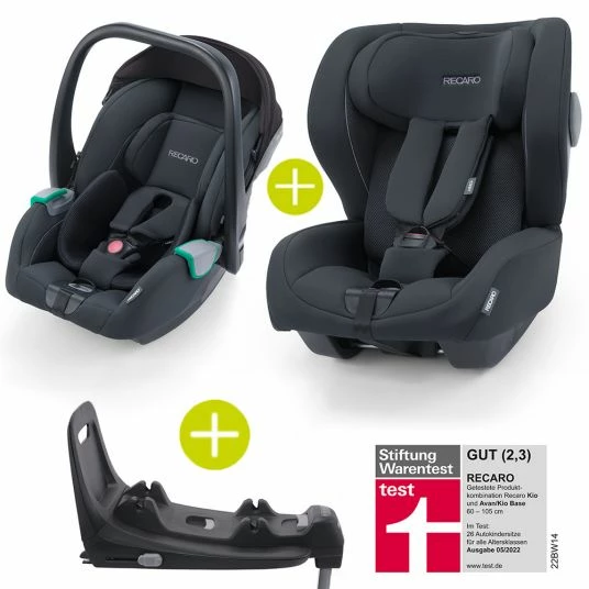 Best reviews of π₯ Recaro 2 in 1 Kindersitz-Set Babyschale Avan & Reboarder Kio inkl. Isofixbase ab Geburt bis 4 Jahre - Select - Night Black - Collection 2022 π 1 Best reviews of π₯ Recaro 2 in 1 Kindersitz-Set Babyschale Avan & Reboarder Kio inkl. Isofixbase ab Geburt bis 4 Jahre - Select - Night Black - Collection 2022 π