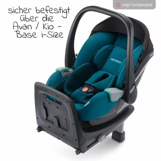 Promo π Recaro Babyschalen-Set Avan i-Size 45 cm - 83 cm / bis max. 15 Monate inkl. Isofix-Base - Prime - Silent Grey - Collection 2022 𧨠6 Promo π Recaro Babyschalen-Set Avan i-Size 45 cm - 83 cm / bis max. 15 Monate inkl. Isofix-Base - Prime - Silent Grey - Collection 2022 𧨠- Image 6