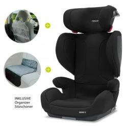 Wholesale 😉 Recaro Kindersitz Mako 2 i-Size 100 cm - 150 cm / 3,5 Jahre bis 12 Jahre (15-36 kg) + Gratis Zubehörpaket - Core - Deep Black - Collection 2022 🎁
