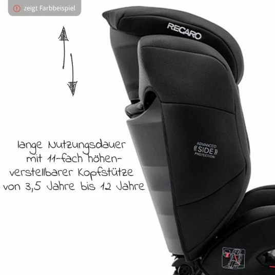 Coupon 🥰 Recaro Kindersitz Monza Nova EVO Seatfix Gruppe 2/3 - 3,5 Jahre bis 12 Jahre (15-36 kg) - Core - Deep Black - Collection 2022 😍 3 Coupon 🥰 Recaro Kindersitz Monza Nova EVO Seatfix Gruppe 2/3 - 3,5 Jahre bis 12 Jahre (15-36 kg) - Core - Deep Black - Collection 2022 😍 - Image 3