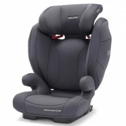 Promo 🥰 Recaro Kindersitz Monza Nova EVO Seatfix Gruppe 2/3 - 3,5 Jahre bis 12 Jahre (15-36 kg) - Core - Simply Grey - Collection 2022 😉