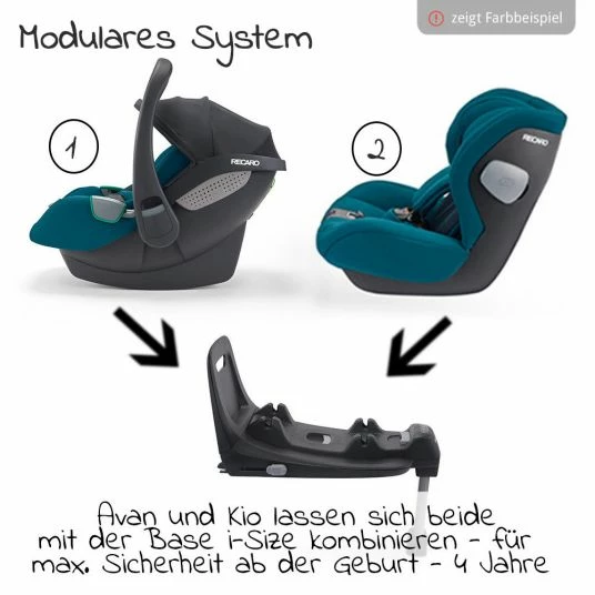 Brand new ๐ Recaro Reboarder-Kindersitz Kio i-Size 60 cm - 105 cm / 3 Monate bis 4 Jahre - Prime - Silent Grey - Collection 2022 ๐ 4 Brand new ๐ Recaro Reboarder-Kindersitz Kio i-Size 60 cm - 105 cm / 3 Monate bis 4 Jahre - Prime - Silent Grey - Collection 2022 ๐ - Image 4