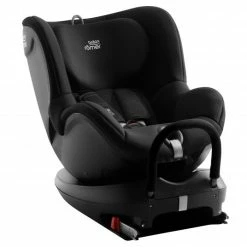 Best deal ❤️ Römer Reboarder-Kindersitz Dualfix 2R 360° drehbar Gr. 0+/1 Geburt-4 Jahre (Geburt-18 kg) Isofix mit Stützbein - Cosmos Black - Collection 2022 🎉