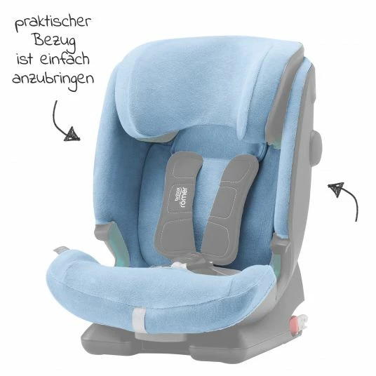 Best Pirce 🤩 Römer Sommerbezug für Advansafix M i-Size - Blue - Collection 2022 🧨 5 Best Pirce 🤩 Römer Sommerbezug für Advansafix M i-Size - Blue - Collection 2022 🧨 - Image 5
