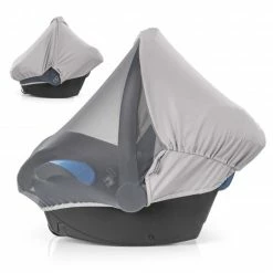 Top 10 💯 Zamboo 3in1 Verdeck für Babyschale Sonnenschutz, Insektenschutz und Schlummer-Cover - Grau 🤩