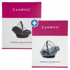 Top 10 🥰 Zamboo Erstlings-Schutz-Set für Babyschalen mit Insektenschutz & Regenschutz ✨