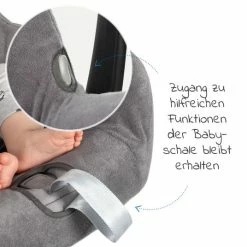 Best deal 🌟 Zamboo Sommerbezug für Babyschale Maxi-Cosi CabrioFix - Grau ❤️ -Cheap Car Seats Store zamboo sommerbezug fur babyschale maxi cosi cabriofix grau 51092 75418 d2