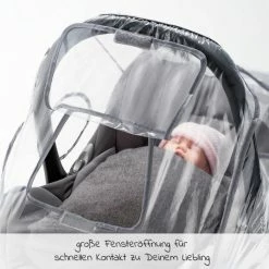 Best Sale 💯 Zamboo Universal rain cover for baby seat (e.g. Maxi-Cosi, Cybex, Römer) 😀 -Cheap Car Seats Store zamboo universal regenschutz fur babyschale z b maxi cosi cybex romer 51007 75081 d2