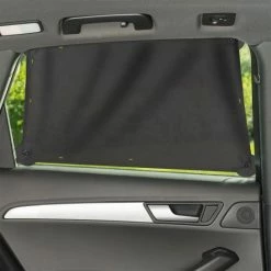 Promo 🛒 Zamboo Universal sun protection cloth for car side windows - dark grey 🤩