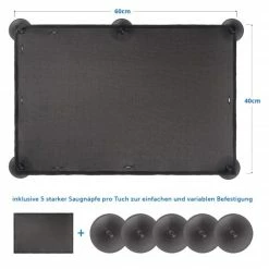 Promo 🛒 Zamboo Universal sun protection cloth for car side windows - dark grey 🤩 -Cheap Car Seats Store zamboo universal sonnenschutz tuch fur auto seitenscheiben dunkelgrau 51018 75262 d2